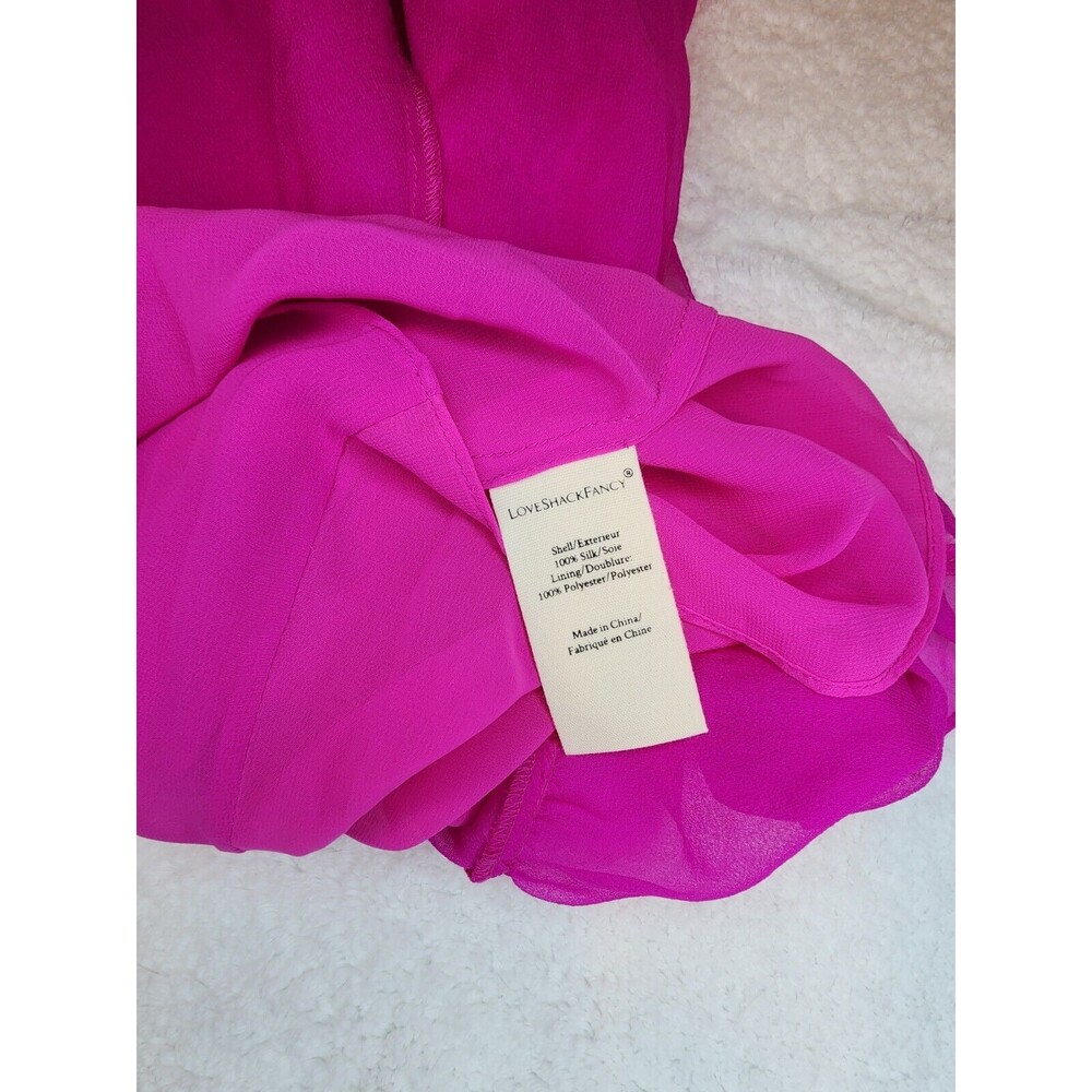 NWT LoveShackFancy NWT Darling One Shoulder Lined… - image 12